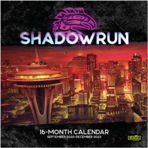 Игровой коврик Shadowrun 16 Month Calendar Game Maps