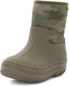 Детские уличные сапоги Western Chief Kids Freestyle из неопренa, легкие, удобные для детей, водонепроницаемые для дождя, грязи, холодной погоды и снега, для мальчиков и девочек, Olive