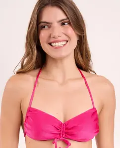 Однотонный бюстгальтер-бандо с подкладкой Río de Sol, розовый