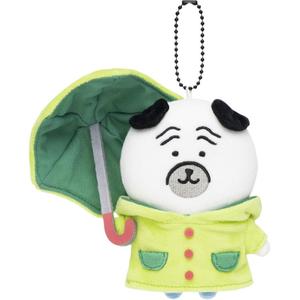 Шутливый медведь, старый пес, коллекция дождливого дня с лягушкой зонтичные куклы плюшевый кулон трубы Chiikawa