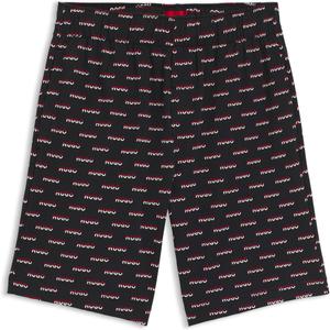 HUGO Мужские шорты Split Logo, 002Black