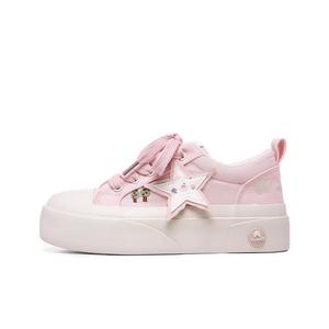 PIPI PURPLE Женские лоу-топ скейтборд кроссовки розовые, цвет Pink