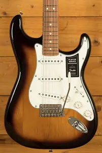 Fender Player Stratocaster - Pau Ferro - Юбилейный двухцветный санберст
