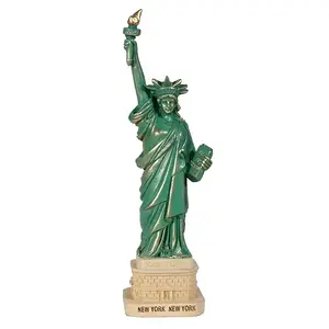 6-Дюймовая копия статуи Свободы, скульптура из Нью-Йорка, коллекция Острова Свободы, сувениры, украшения для Нью-Йорка, статуэтка, декор для дома, идеальный подарок на новоселье, праздники и дни рождения Fc Design, multicolor