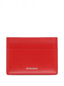 Картхолдер с логотипом Jil Sander, красный