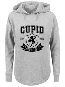Толстовка F4NT4STIC Cupid University Valentinstag, mottled grey