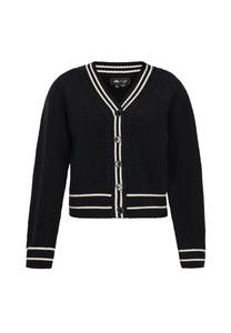 Вязаный кардиган myMo at night, черный