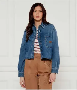 Джинсовая куртка Udela cropped fit Joop! Jeans, темно-синий