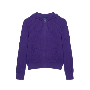 Детский свитер Polo Ralph Lauren, фиолетовый