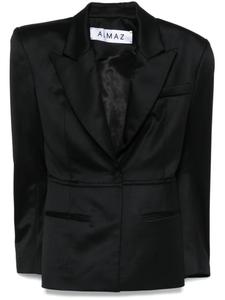 Almaz однобортный пиджак, черный