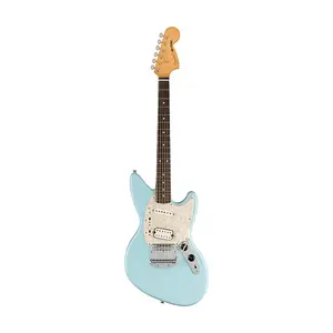 Электрогитара Fender Kurt Cobain Jag-Stang, накладка из розового дерева, цвет Sonic Blue