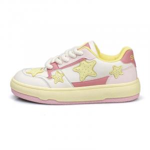 Boldi Kuki Низкие женские кроссовки для скейтбординга, розовые