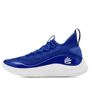 Кроссовки curry 8 nm 'royal blue' Under Armour, голубой