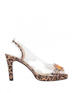 Сандалии Azurée Cannes, прозрачный