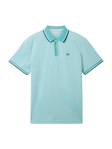 Рубашка поло TOM TAILOR Shirt, цвет navy/turquoise