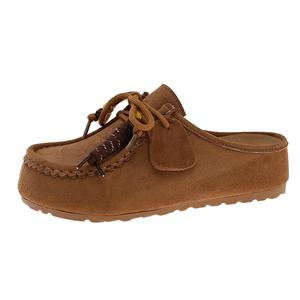 TELENT Резиновые биркенштоки женские коричневые, цвет Brown