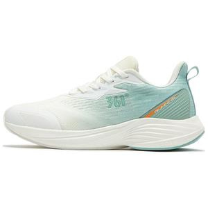 361° Износостойкие, дышащие, нескользящие, низкие, повседневные кроссовки для бега, женские, белые, зеленые