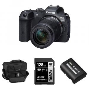 Беззеркальная камера Canon EOS R7 Mirrorless Camera with 18-150mm Lens and