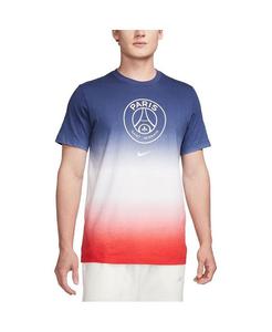 Мужская белая футболка с гербом Paris Saint-Germain Nike, белый