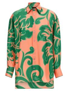 Рубашка с цветочным принтом ETRO, мультиколор