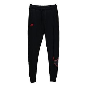 Брюки men's cny black long pants/trousers Nike, черный