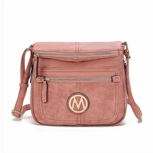 Коллекция MKF Женская сумка через плечо Luciana из веганской кожи от Mia K MKF Collection, цвет Salmon