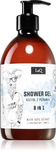 Освежающий гель для душа 8 в 1 LaQ Goat From Poznaň, wyciąg z szyszek chmielu 500 ml