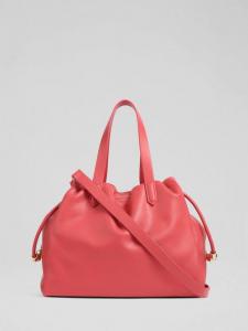 Сумка-шоппер Selina из кожи с вышивкой и шнурком L.K.Bennett, Amber