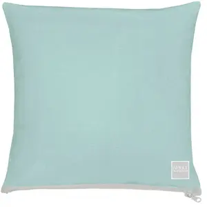 Декоративная подушка 3900 Apelt, Hellblau + unifarben
