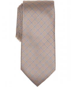 Мужской классический галстук с сетчатой структурой Michael Kors, Taupe