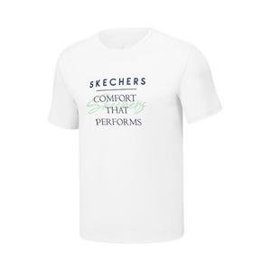 Skechers Футболка мужская bright white/0019
