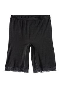 Санджа брюки шерстяные кружевные части Sylvia Speidel., черный