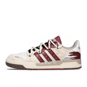 Adidas Neo Эксклюзивные низкие скейтбордные кроссовки Enrap цвета мокко с амортизацией, износостойкие, унисекс, бежево-красные