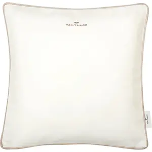 Декоративная подушка Dove Signature с кантом, наволочка без наполнителя, 1 штука Tom Tailor Home, Sand/natur/beige + unifarben