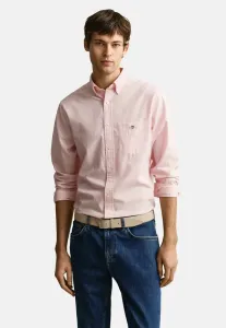 Классическая банковская рубашка рега Gant, Washed Pink