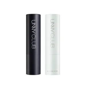 UNNY Gentle Moisturizing Lipstick - увлажняющая, восстанавливающая, разглаживающая морщинки, предотвращает сухость и растрескивание UNNY CLUB, two-piece set: women's светло moisturizing small зеленый tube lip balm 4g+men's lip balm 4g