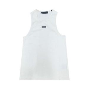 Топ Fear of God Essentials Ribbed Tank, White