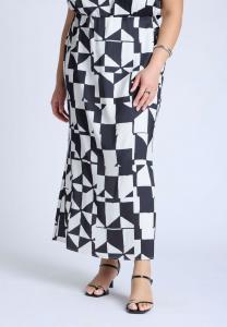 Женская атласная макси-юбка больших размеров ELOQUII, All there