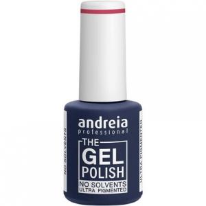 Профессиональный гель-лак без растворителя и без запаха, цвет G11, розовые оттенки красного, Andreia