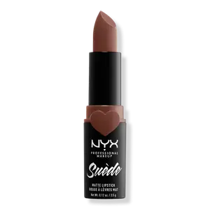 Матовая замшевая помада, легкая, веганская помада NYX Professional Makeup, Free Spirit (medium nude w/ pink)