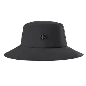 KOLON SPORT Полиэстеровая панама унисекс черно-бежевая, Black