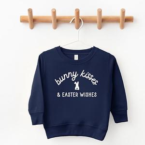 Свитшот Bunny kisses easter wishes для малыша The Juniper Shop