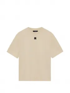 Футболка с заниженной линией плеч AMIRI, бежевый