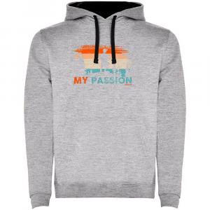 Худи Kruskis My Passion Two-Colour, серый