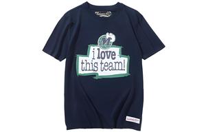 Футболка Mitchell & Ness мужская темно-синяя Mitchell Ness, морская синяя