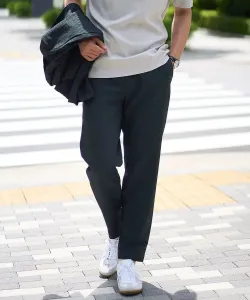 Полусвободные брюки из жатой ткани, не требующие особого ухода, быстросохнущие и устойчивые к образованию катышков Avv, цвет Dark Gray