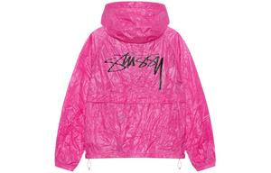 SS24 Куртка унисекс Stussy, синий/желтый