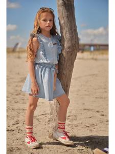 Платье No-No, светло-синий