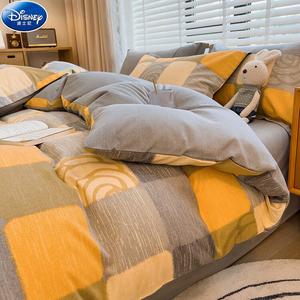 Disney Комплект постельного белья, 4 предмета, простыня, размер 150x200 см, для одеяла 200x230 см