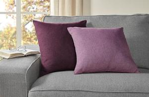 Чехол на подушку "Ягодка" в наборе 2 шт., 45х45 см, имитация льна, на молнии Dekoleidenschaft